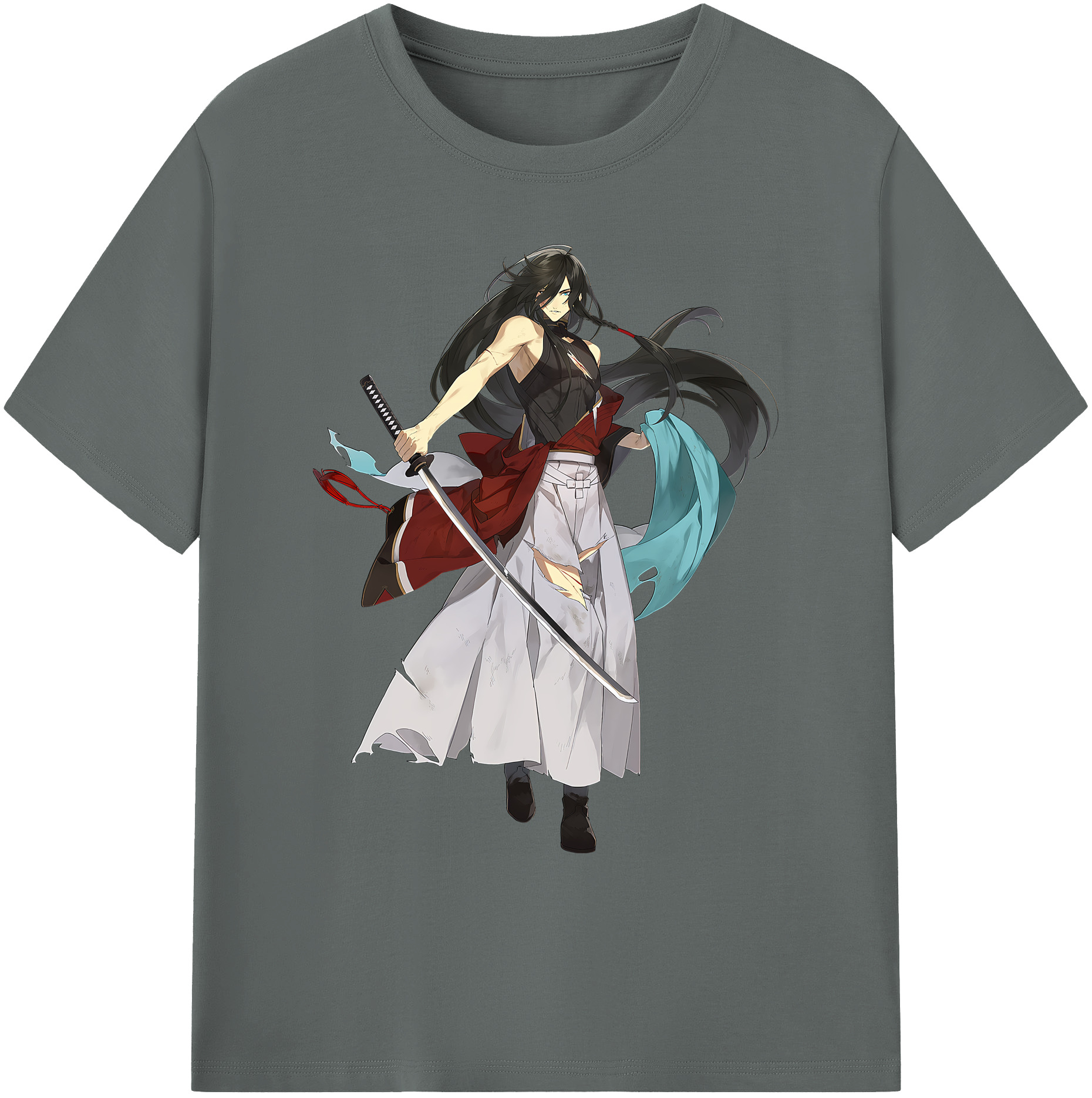 （画像用） 刀剣乱舞 Touken Ranbu 綿100％ メンズ半袖Tシャツ｜肌触りやわらか＆通気性